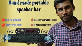 How to make speaker bar || mini speaker bar @sankarmolletiallmix-xr8ox