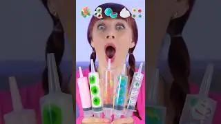 ASMR Emoji Gummy Eyeballs, Balls, Jelly Candy #mukbang