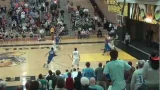 Gilbert vs Dobson High Varsity Basketball, Jaron Hopkins' layup waved off