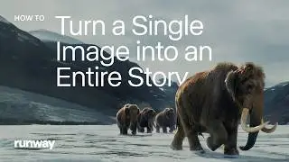 How to Turn an Image into an Entire Story with Story Panels Workflow | Runway