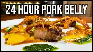 24 hour sous vide Pork Belly