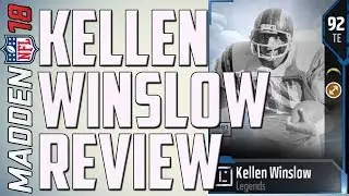 HOW GOOD IS 92 KELLEN WINSLOW? MUT 18 PLAYER REVIEW