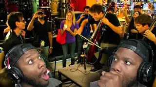 ВПЕРВЫЕ СЛЫШУ 2CELLOS - Highway To Hell при участии Стива Вая
