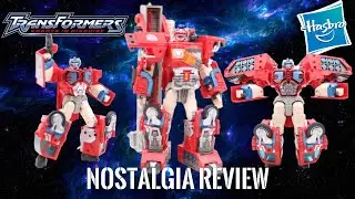 Official Transformers Robots in Disguise Leader Class Optimus Prime Review