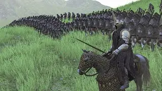 Witch-king of Angmar Attacks Elven Army at Dawn &ndash; Bannerlord (LOTR Mod)