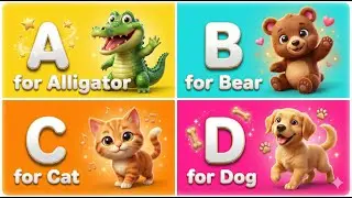 ABC Phonics Song 2026 🍎 | Learn Alphabet A to Z for Kids