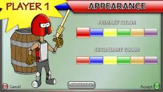 Powder Barrel Game Interface Demo
