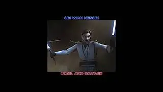 Obi Wan vs Maul and Savage edit #Starwars #jedi #sith #vs #Shorts