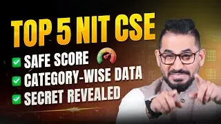 Students Shocked 😳 Top 5 NIT CS Cut-Off आसमान छू रहा है🔥 JEE Main 2026 #jee #jeemain  #neet