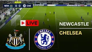 🔴Live: Newcastle United vs Chelsea | Premier League Live Gameplay | PES 2025 Realistic Football Sim