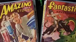 Science Fiction Fantasy Pulps from the 40s and 50s
