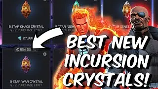 BEST New 5 Star Incursion Crystals!!! - Store & Revamp Breakdown - Marvel Contest of Champions
