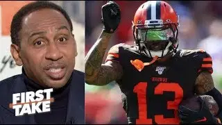 First Take - Stephen A. Smith SHOCKED Odell on leaving Cleveland: 'I'm not going anywhere'