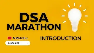 This is How I'm Starting  | Let's Start Learning DSA | The Channel  MMMidhin