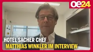 Hotel Sacher Chef Matthias Winkler im Interview | Karl Wendl