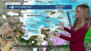 Denver&rsquo;s first snow of the season likely this weekend. How totals look so far