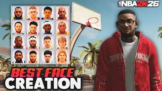 *NEW* BEST DRIPPY FACE CREATION TUTORIAL in NBA 2K26 &bull; BEST COMP STAGE FACE CREATION NBA 2K26