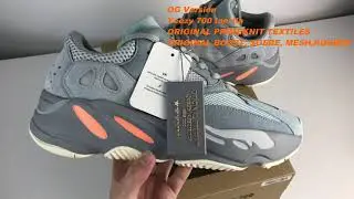 YEEZY 700 Inertia real vs fake #YEEZY700v2inertia