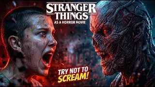 STRANGER THINGS &mdash; AS A HORROR MOVIE | TRY NOT TO SCREAM