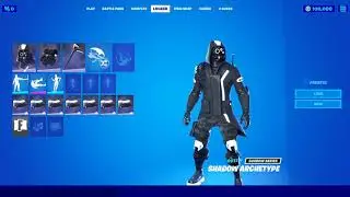 UNRELEASED Shadow Archetype Skin Showcase FORTNITE
