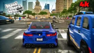 GTA 5 Ultra R&eacute;aliste en 4K | Ray Tracing & Graphismes Next-Gen
