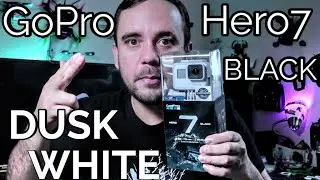 GoPro Hero7 - Black - DUSK WHITE  - Unboxing - Settings - Vlog