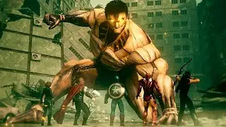 ATTACK ON TITAN: Marvel&rsquo;s AVENGERS vs Armored Titan | EPIC Crossover Battle