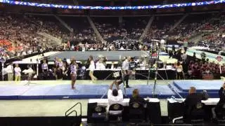Ashley Sledge Vault, Kat Ding FX, Lloimincia Hall Bars - 2012 SEC Championships