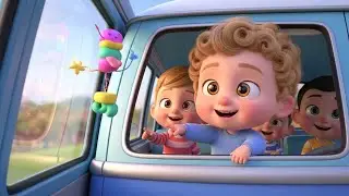 Magic Van Ride Joy 🚐✨ Fun Vehicle Song for Kids | Toddler Adventure Ride