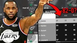 Сможет ли команда Леброна добиться результата 82-0? NBA 2K19