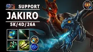 Jakiro Support | 7.30c | Great Pos 5 Play | Dota 2 Immortal Gameplay