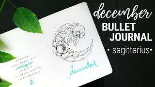 December 2020 Bullet Journal Setup &raquo; ♐️ Sagittarius Season &raquo; Plan With Me