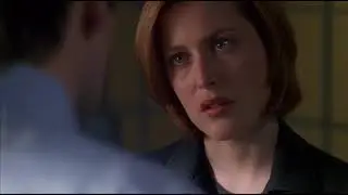 Mulder asks Scully if a writer's romantic fantasies of her are true. [X-Files &mdash; Milagro 6x18]