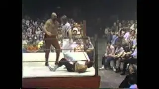 Ox Baker vs Juan Zapata   WWA   All Star Championship Wrestling