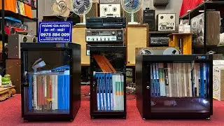 3 Mẫu tủ chống ẩm băng cối nên có để bảo quản băng cối- caset- đồ da.