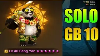 Wind Panda Warrior (Feng Yan) gb10 solo (Summoners War)