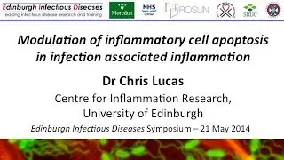 Modulation of inflammatory cell apoptosis - Chris Lucas