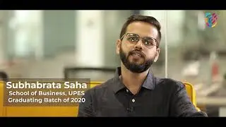 Subhabrata Saha | UPES Alumni Testimonial