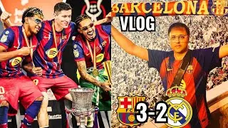 El Clasico Thriller! Barcelona Beat Real Madrid 3-2 | Spanish Super Cup Final Vlog