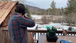 SAKO AIII 7mm Magnum 400 yards Offhand IPSC