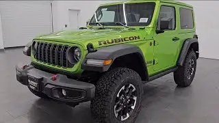 2026 Jeep Wrangler Rubicon Mojito Clearcoat New. walk around for sale in Fond Du Lac, Wisconsin