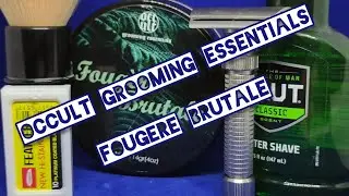 Occult Grooming Essentials- Fougere Brutale - Wet Shaving/ &Pi;&alpha;&rho;&alpha;&delta;&omicron;&sigma;&iota;&alpha;&kappa;ό &Xi;ύ&rho;&iota;&sigma;&mu;&alpha;