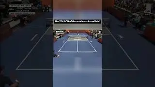 The TENSION of the match was Incredible!!