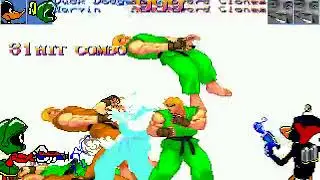 Mugen Duck Dodgers and Marvin the Martian vs Rox Howard Clones