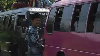 suasana mudik santri Miftahul Huda 2 Ciamis 2022 part 1