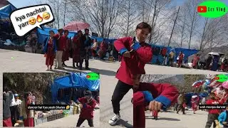 first time Dance in public at Dolma Lhakhang lumla .