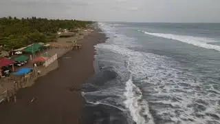 Drone view of Metalio, El Salvador