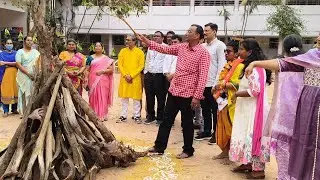 VIGNAN PHARMACY COLLEGE SANKRANTHI SAMBARALU-10-01-2026#celebration 