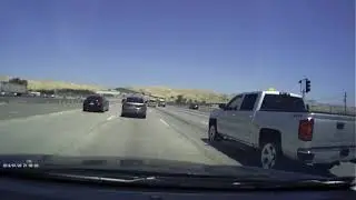 How did I get flat tire on freeway