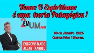 O Espiritismo é uma teoria Pedagógica  - Expositor Roberto Jeronymo  - Fraternidade  Espírita 